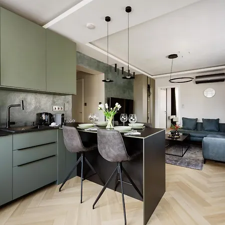 Designer's Retreat In Buda Apartment